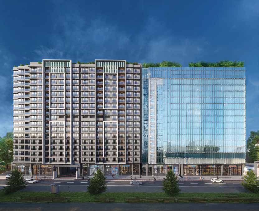THE X Building Elevation